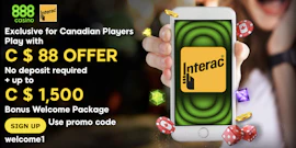 888casino Canada welcome bonus