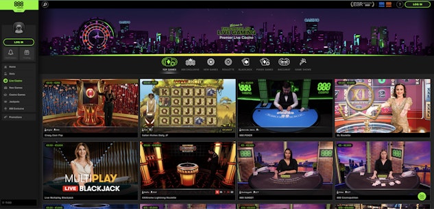 888casino Live Dealer Games