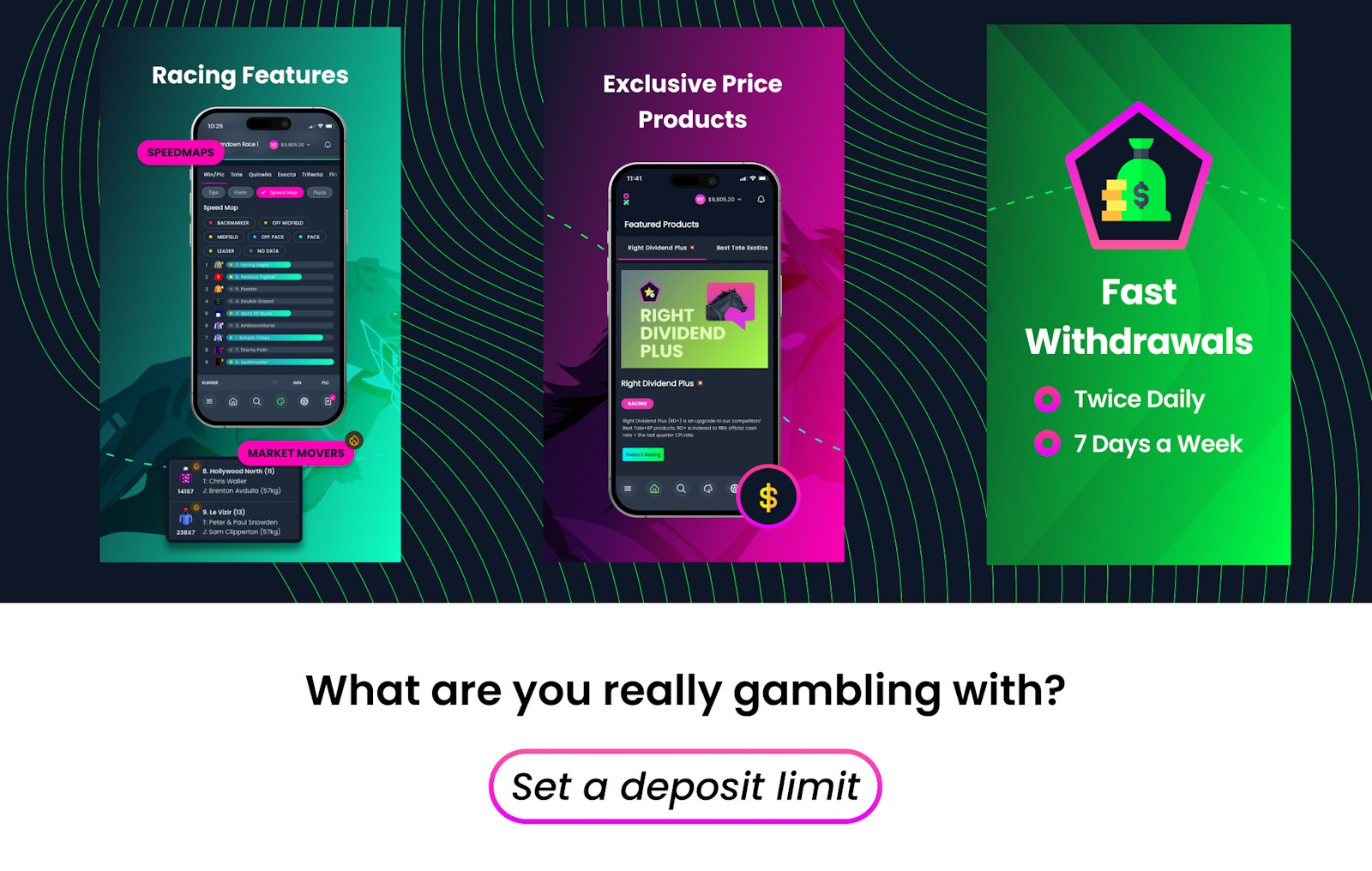 Bet Right App with responsible gambling