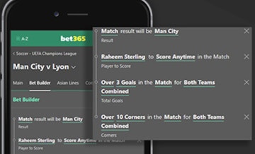 Bet365 bet builder soccer