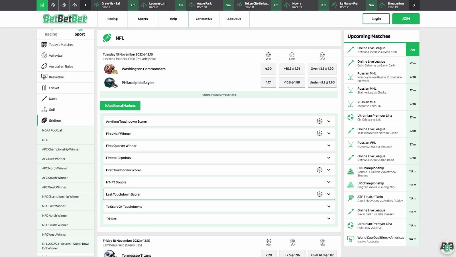 Bet Bet Bet Sports Betting