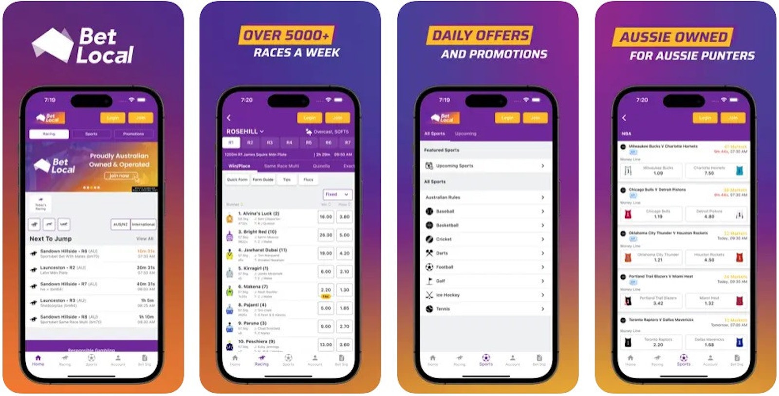 Bet Local Australia App