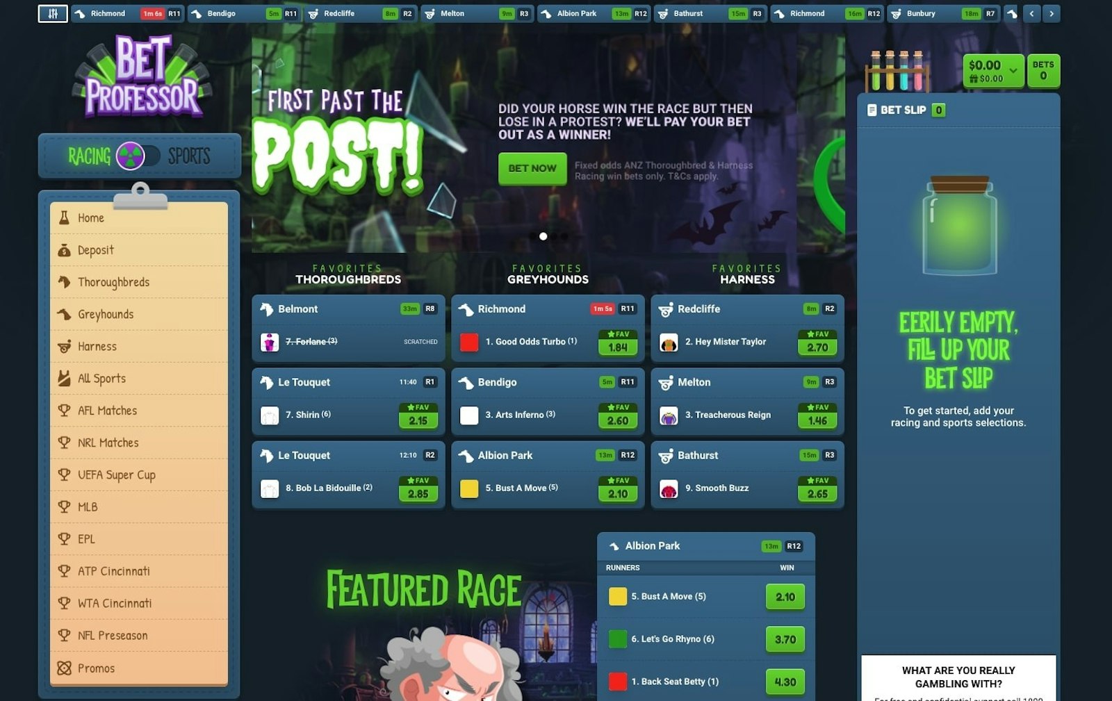 Bet Professor Website