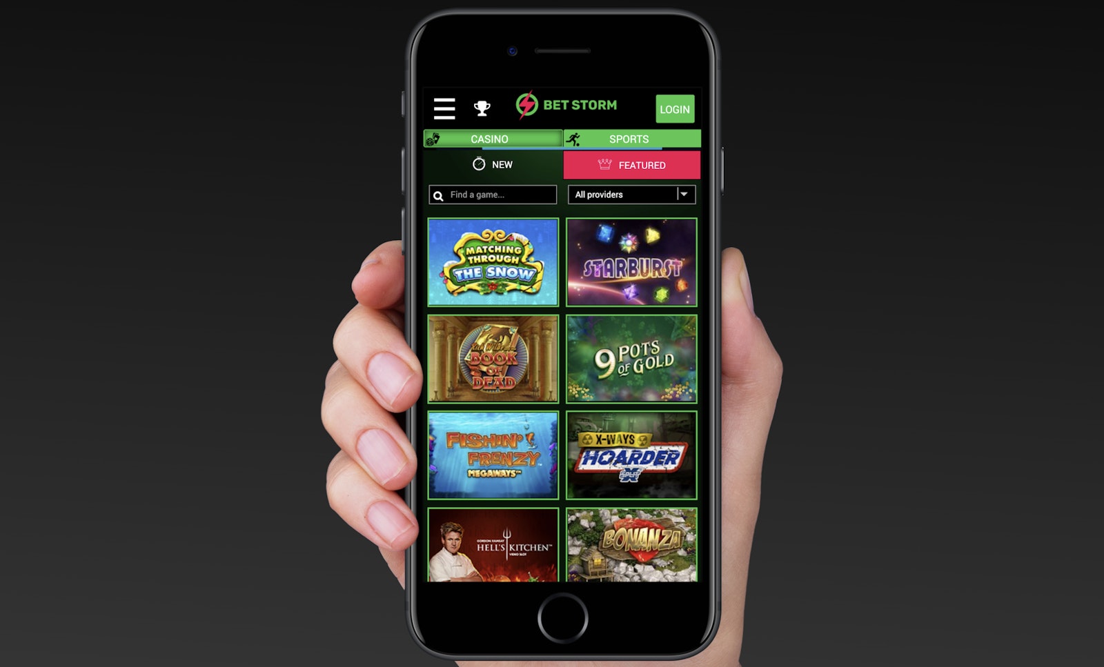Bet Storm Casino Mobile