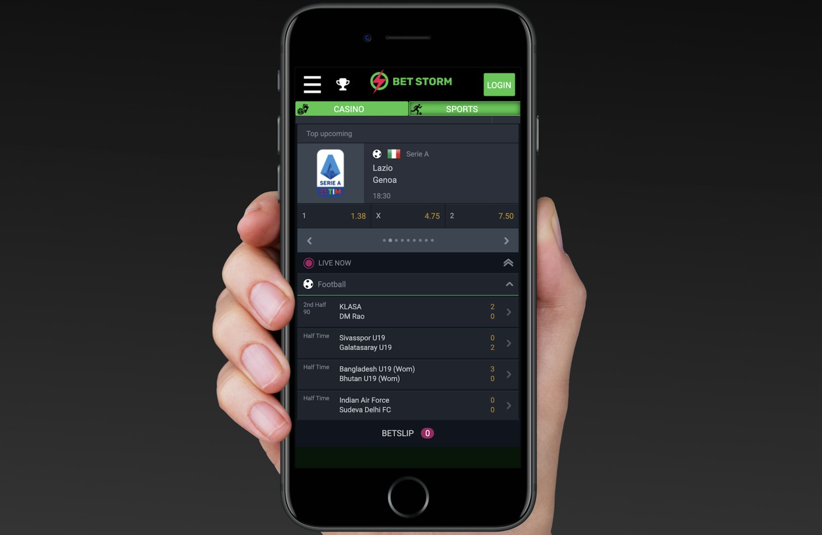 Bet Storm Sports Betting Mobile