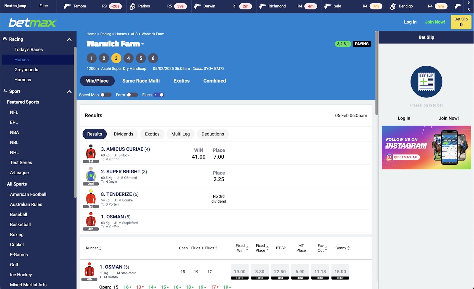 Betmax Australia Racing