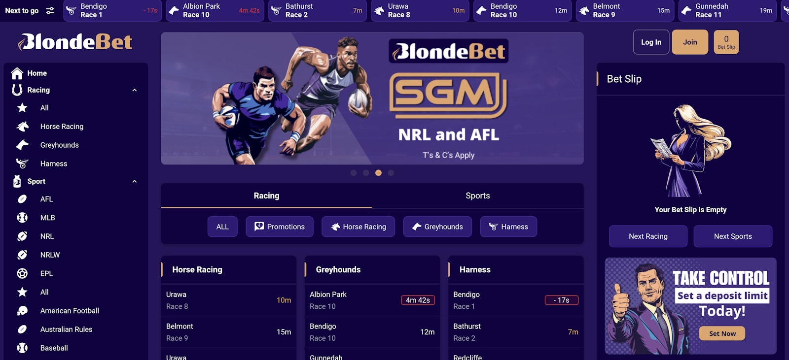 Blonde Bet Australia