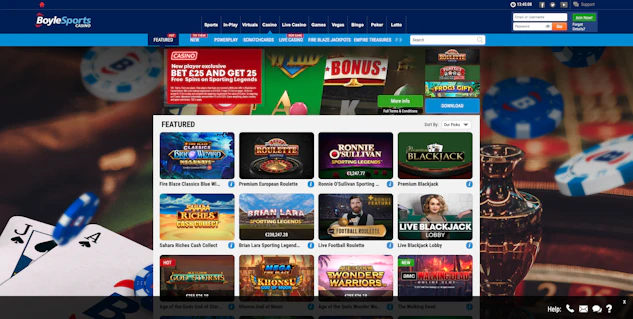 Boyle Sports Casino