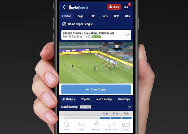 Boyle Sports Football Live Streaming Mobile