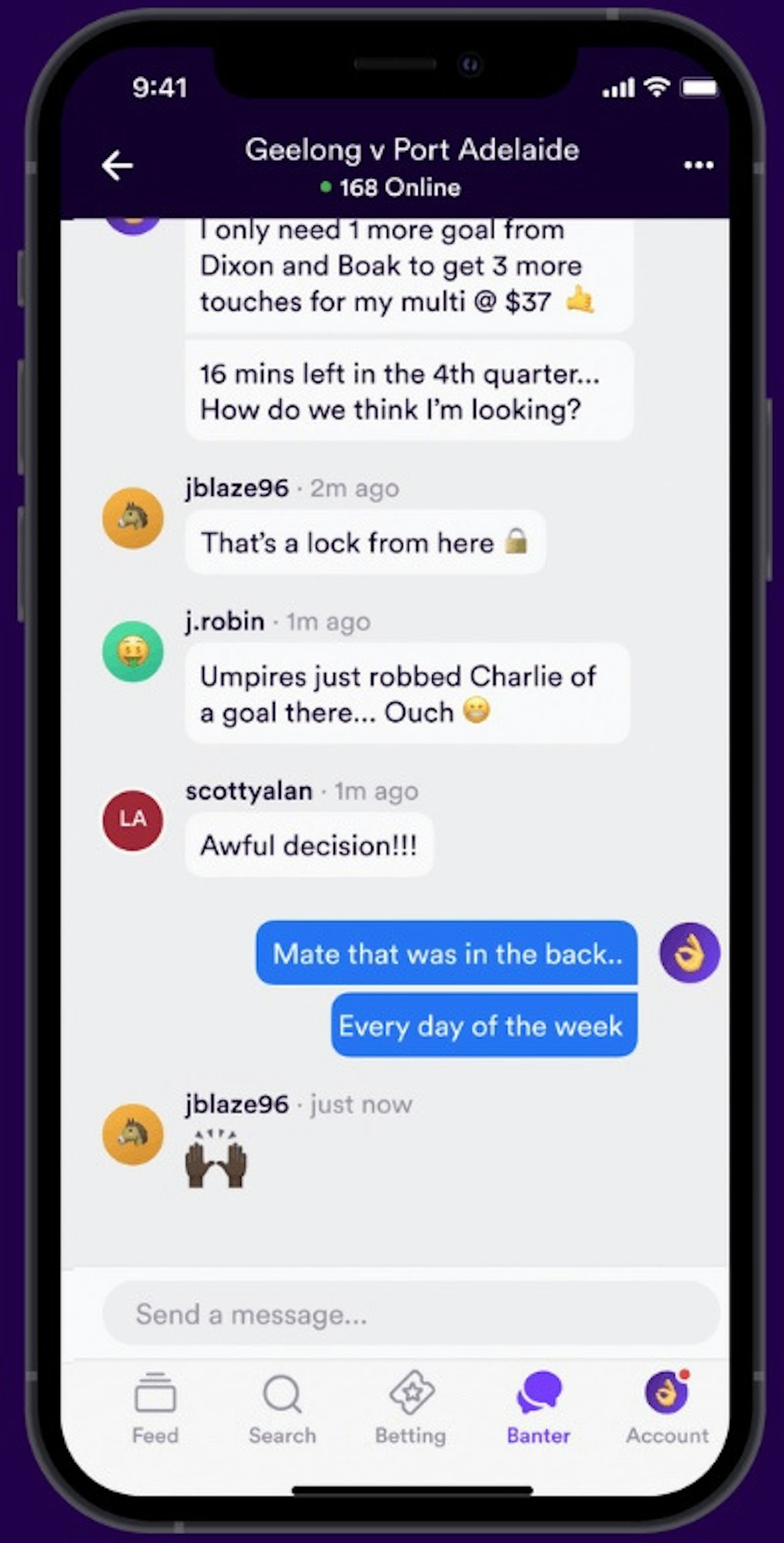 Dabble Australia Bantering with Mates
