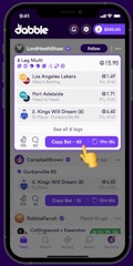 Dabble Australia Copying Bets