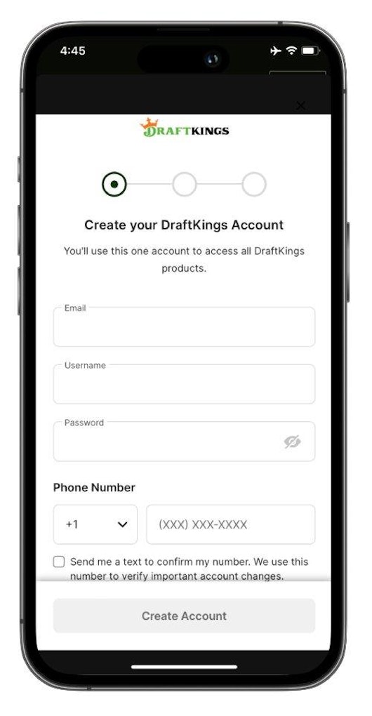 DraftKings Sportsbook Sign up