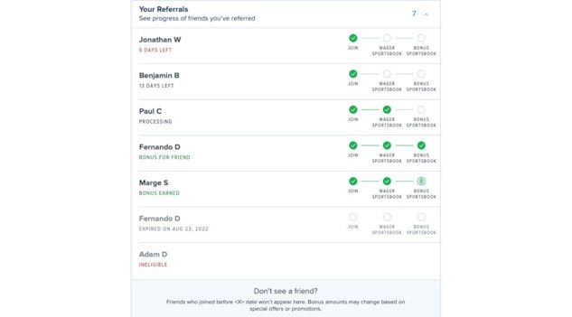 FanDuel Refer a Friend Hub