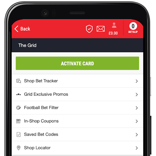 How to get a Ladbrokes The Grid card step 03