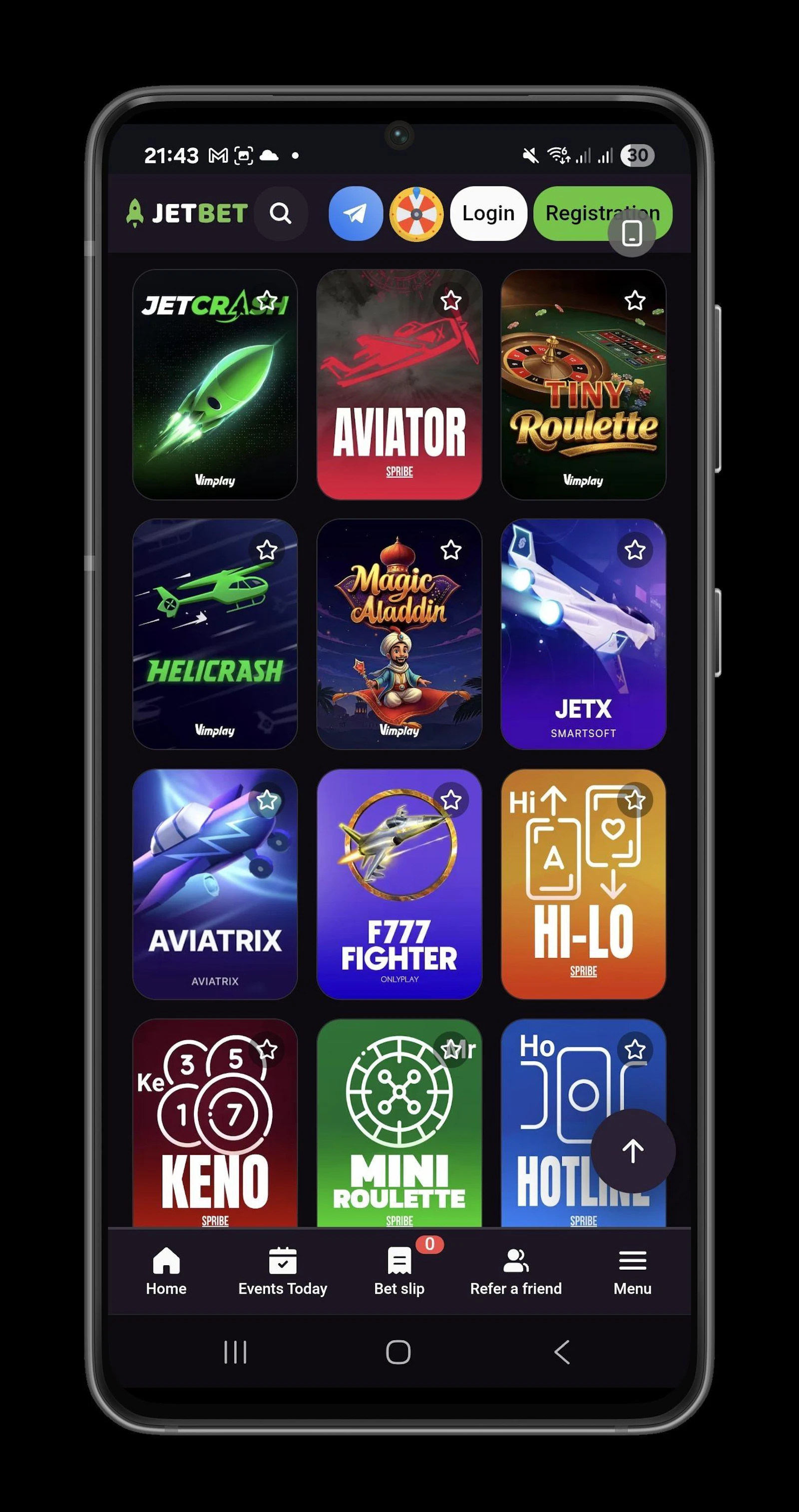 Jetbet Games