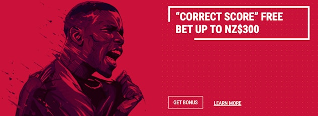 Rabona correct score free bet promotional image