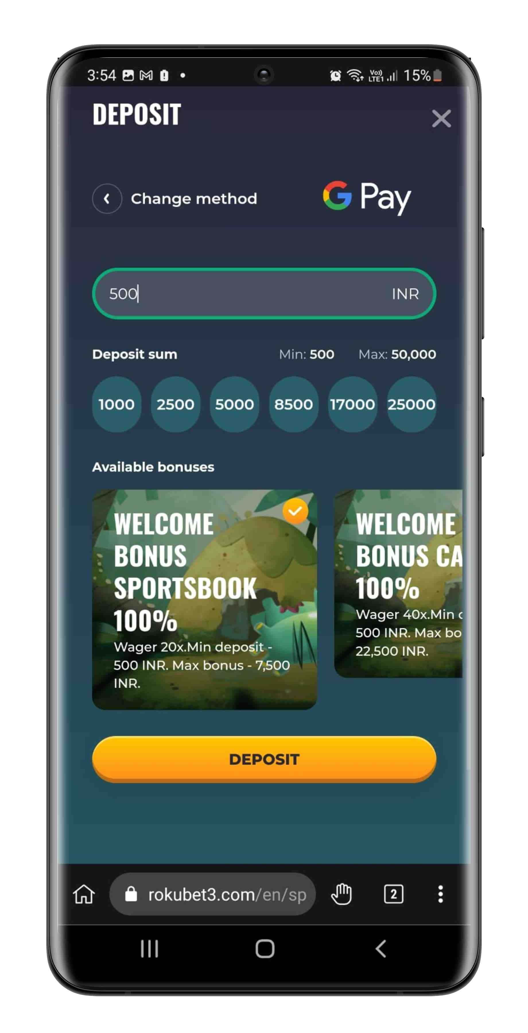 Rokubet Bonus