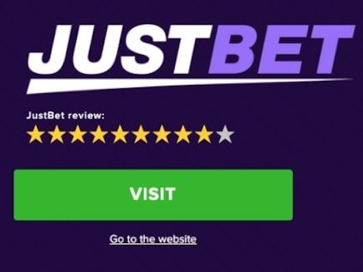 Signing up to Just Bet step 1