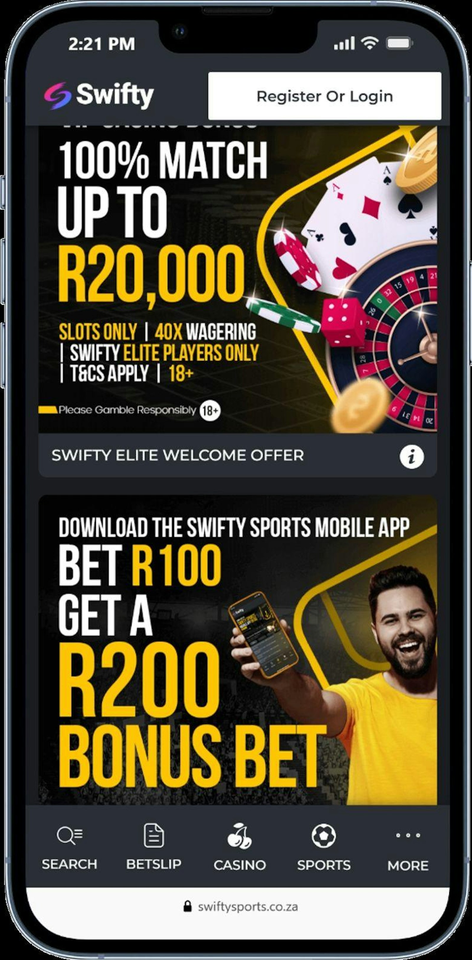 Swifty Sports Promos