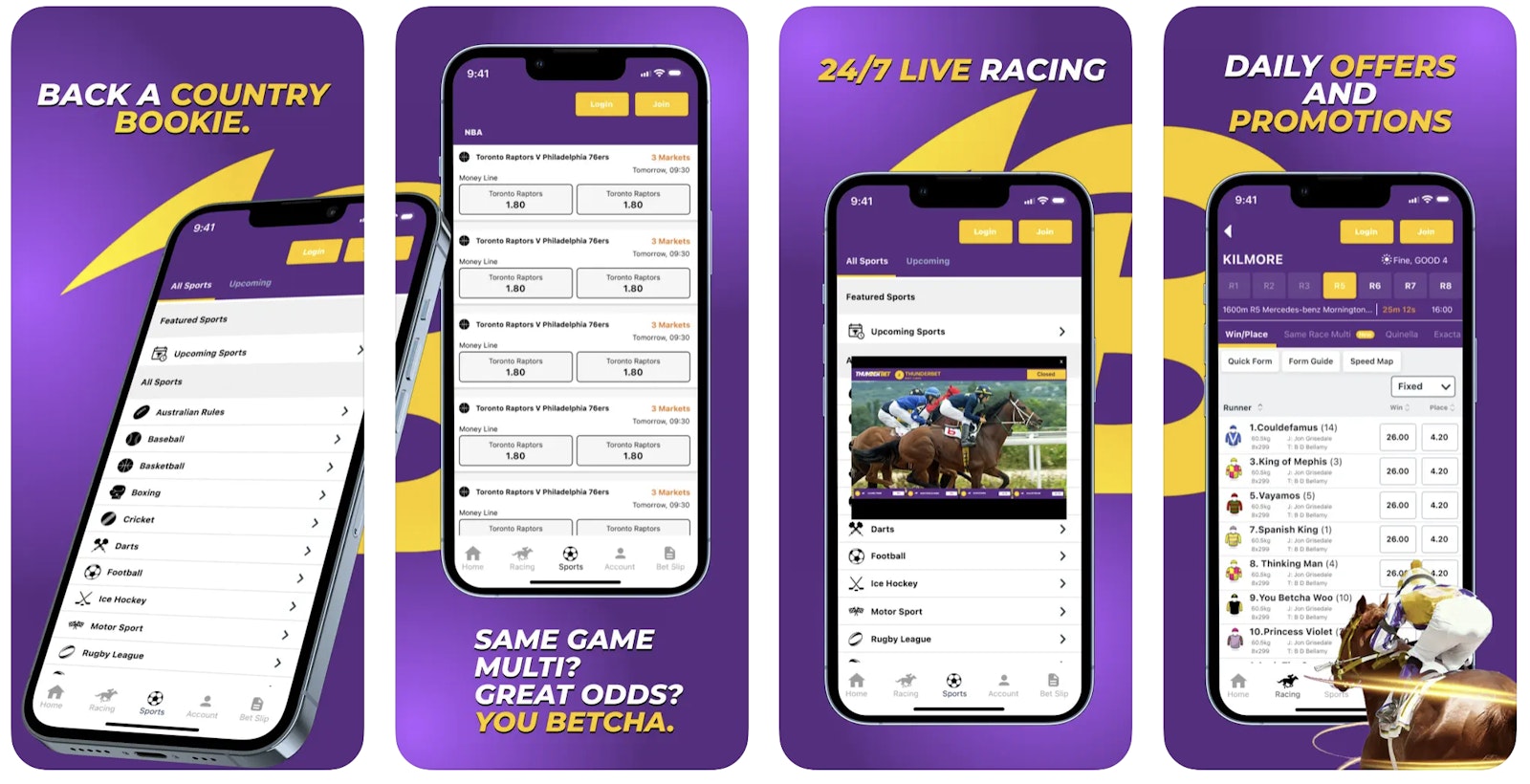 Thunderbet App
