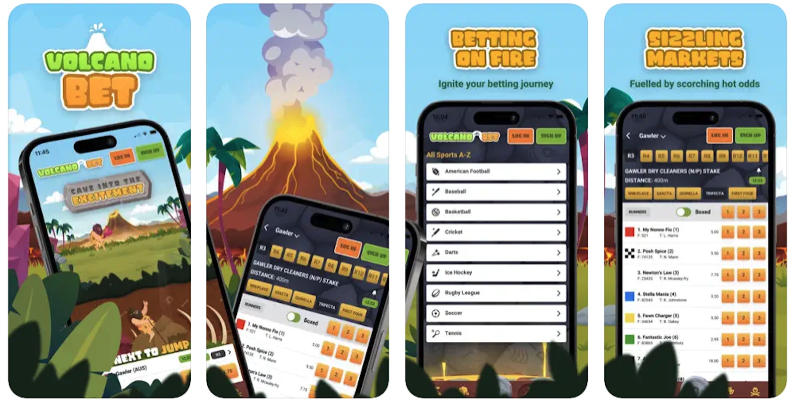 Volcano Bet App