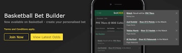 Bet365 bet builder basketball