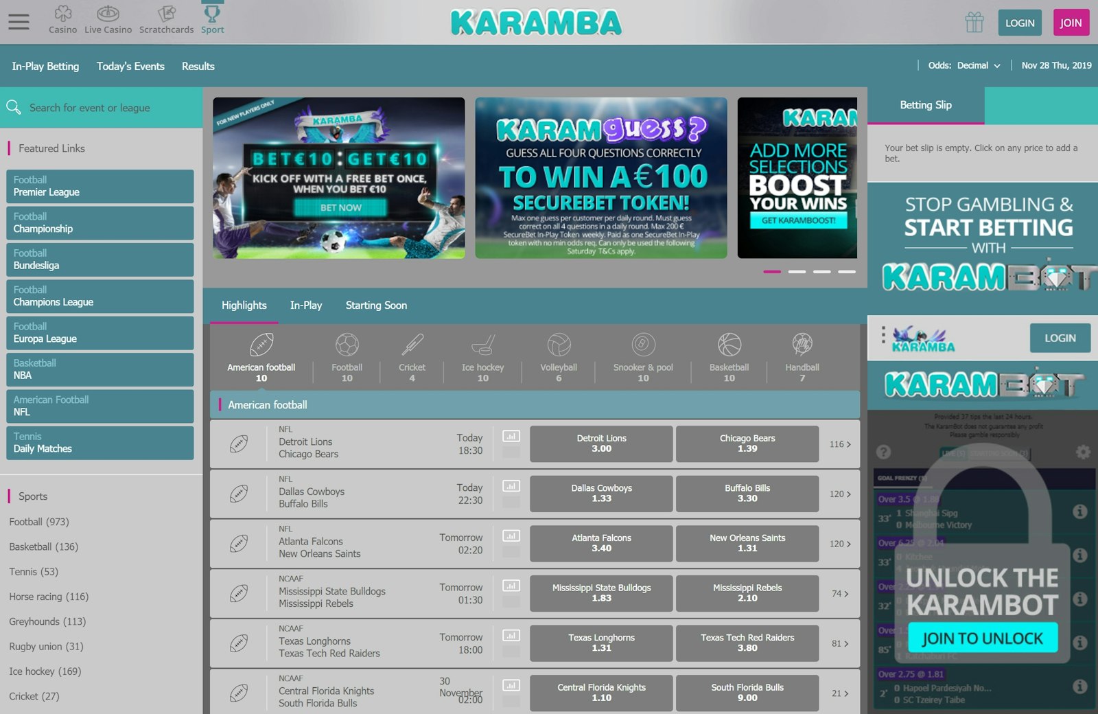Karamba sport ca