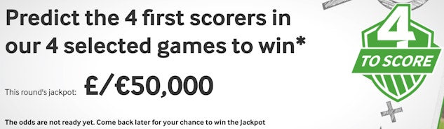 Betway 4 to score