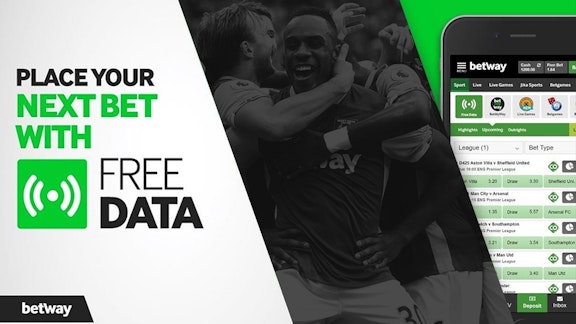 Betway Data Free SA Promotion