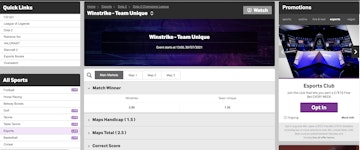 Betway Dota 2 betting