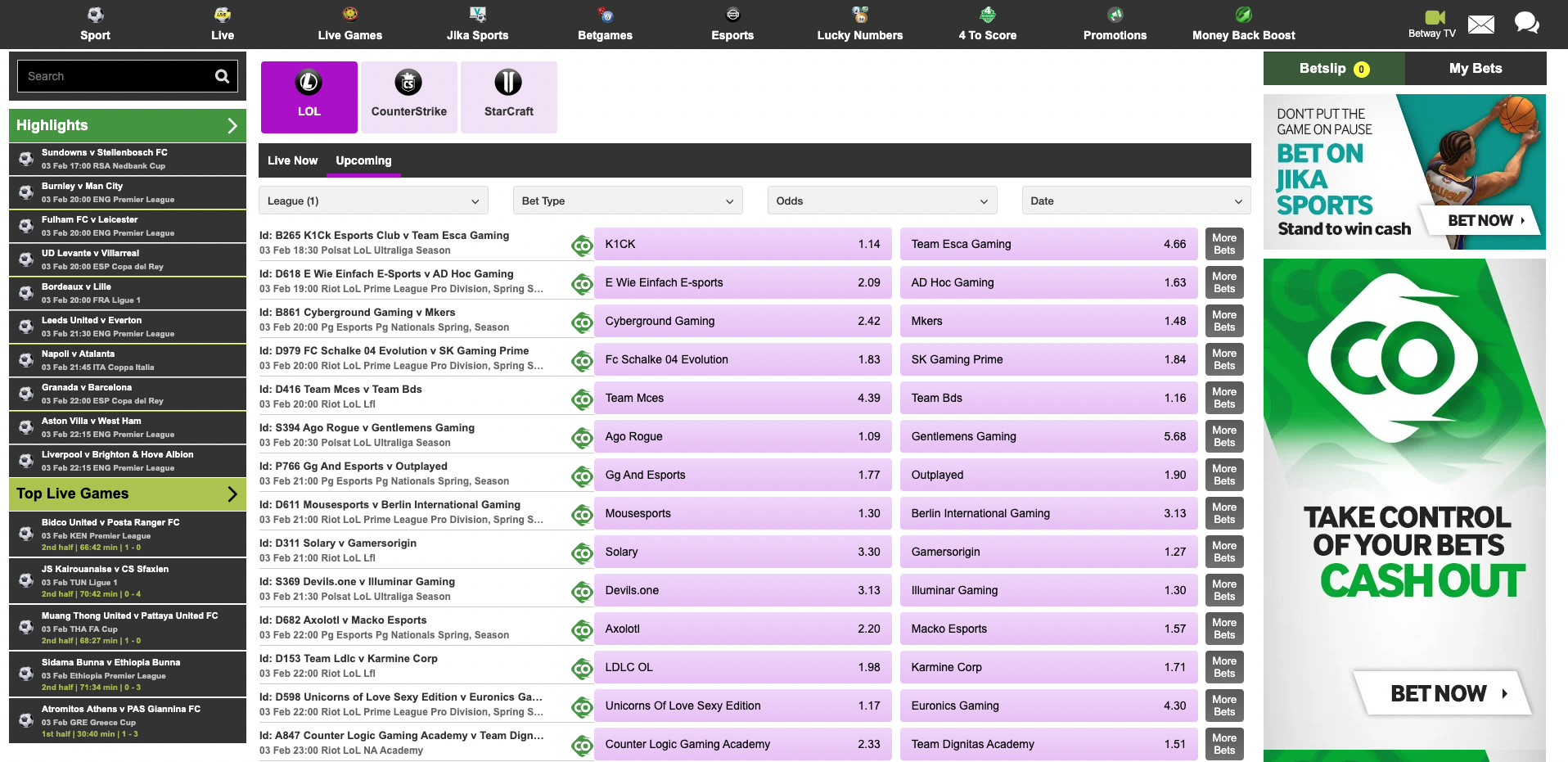 Betting Sites - Ranked List of Online Bookmakers