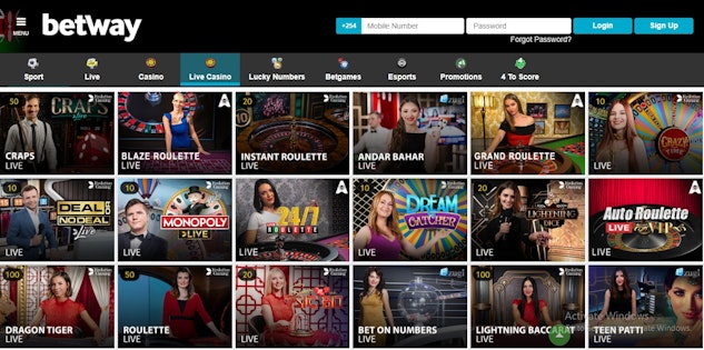 Betway Live Casino
