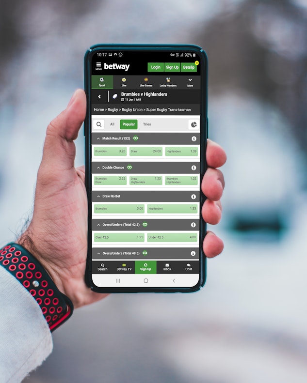 Betway Mobile Rugby Markets Mock Up