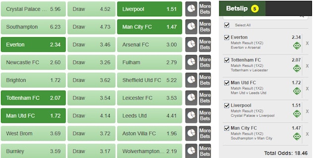 Betway Multiples