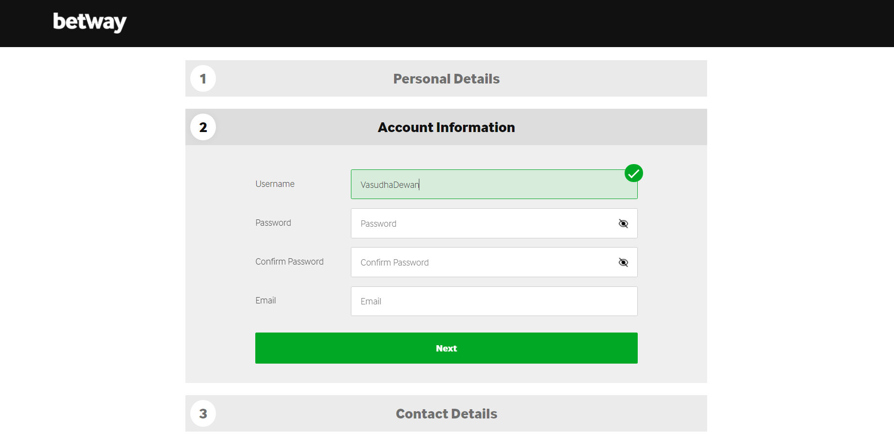 Betway Registration 2