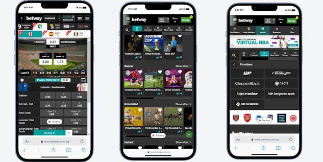 Betway Virtual Betting Site