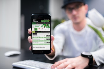 Betway app mock up mock up guy ZA