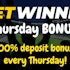 Betwinner Thursday Bonus