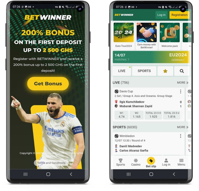 Betwinner new betting site in Ghana