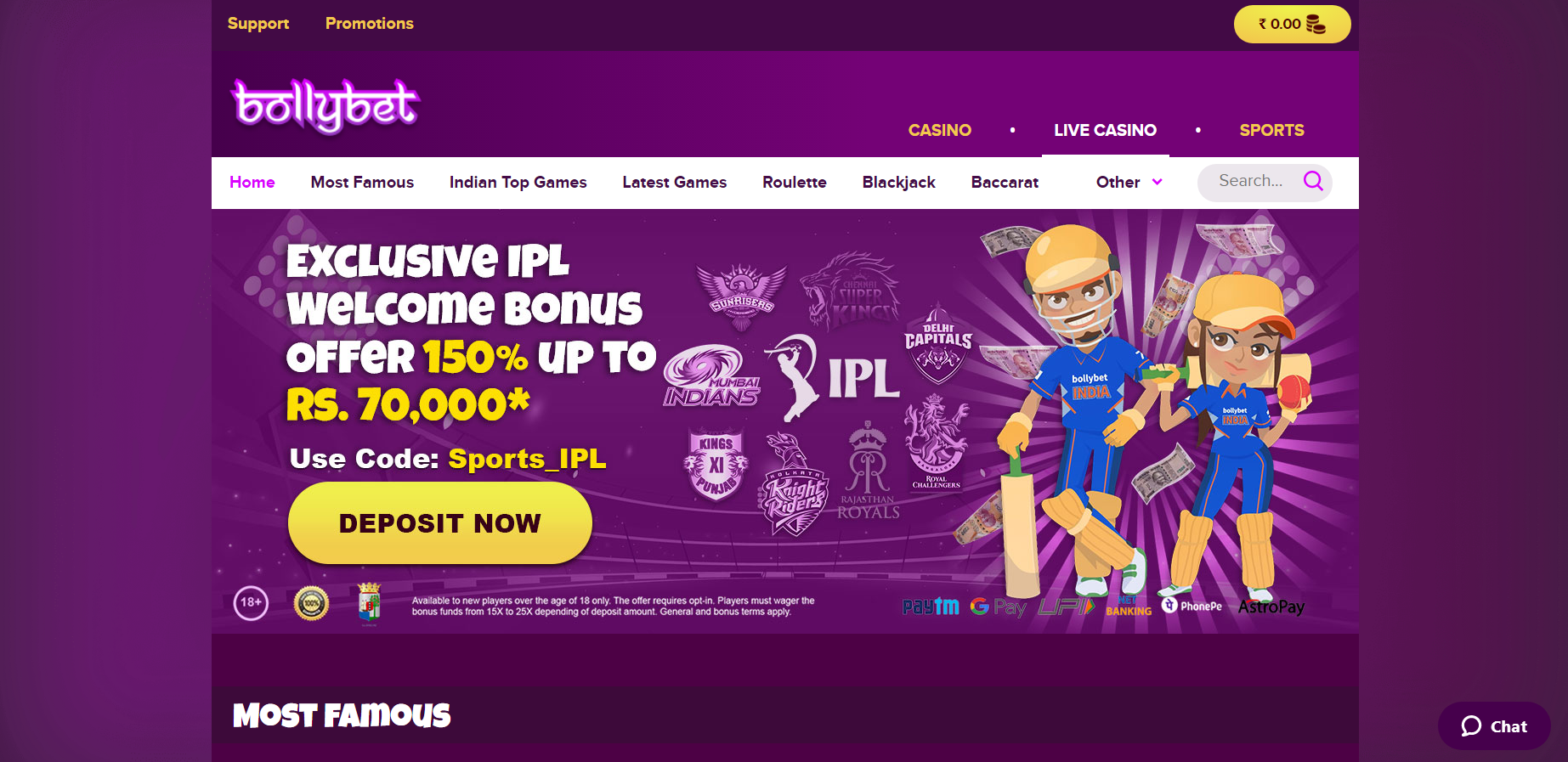 Bollybet Bonus