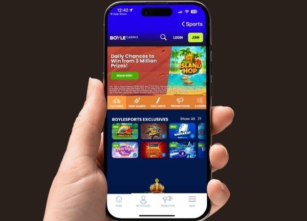 BOYLE Sports casino mobile