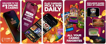 Caesars Palace app preview