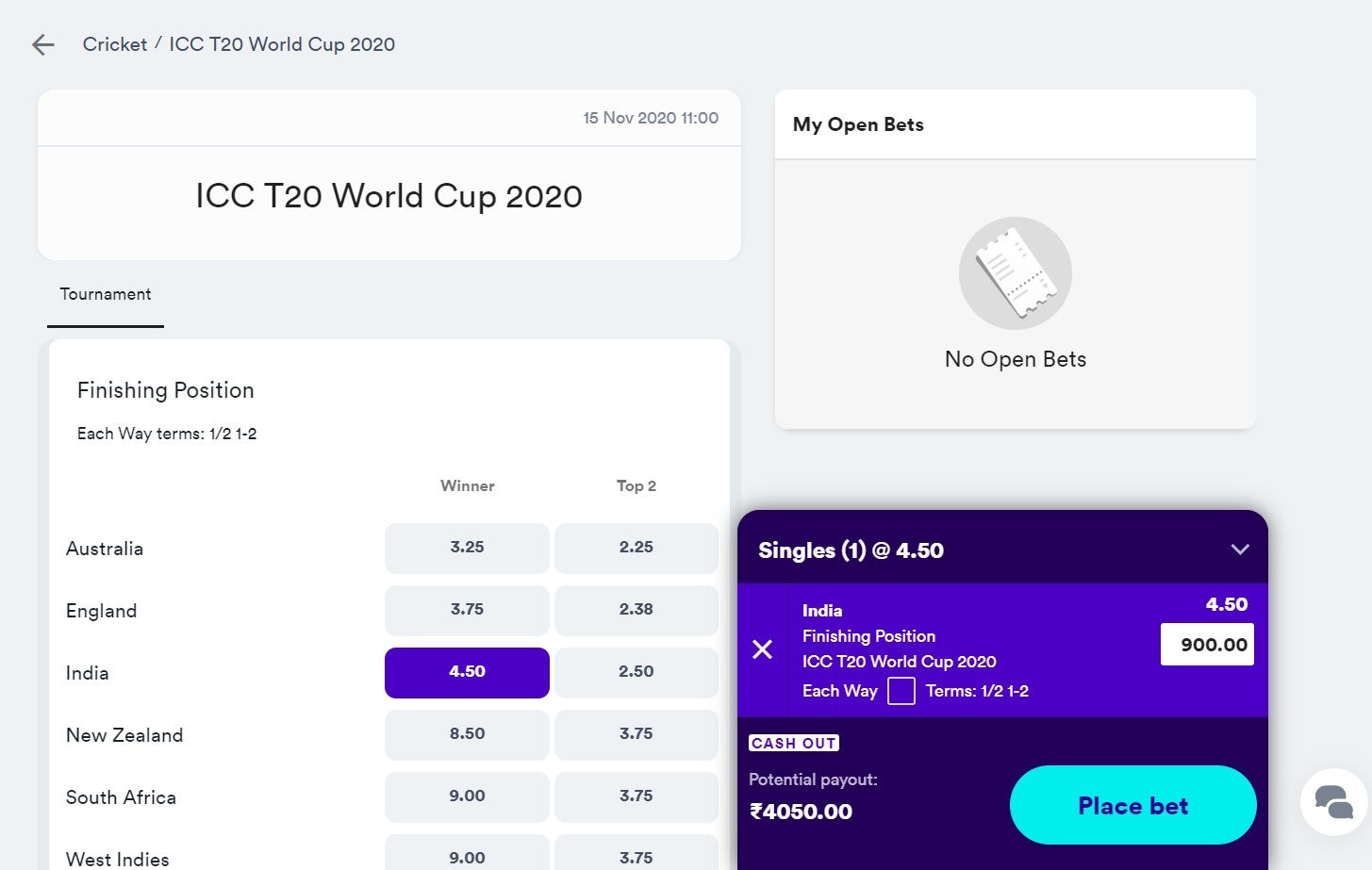 Casumo Betting Site India