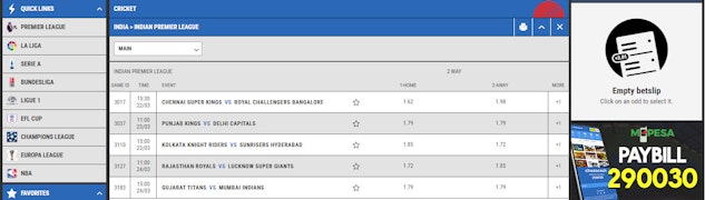 Chezacash Kenya Cricket