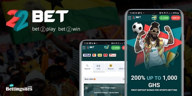 22bet Ghana Betting App