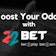 22bet Ghana Odds booster