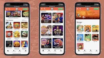 3 i Phone X Rs with Leo Vegas casino live casino and bingo on the each of the screens