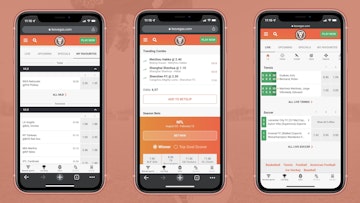 3 iphone X Rs with Leovegas baseball combo trends and live events on the screens