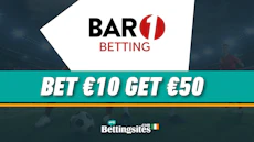 Bar One Racing Sign Up Offer Ireland