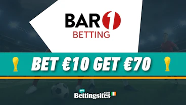 Bar One Racing Sign Up Offer for World Cup
